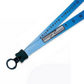 1/2" Color Match Lanyard w/ O-Ring (Full Color Imprint)